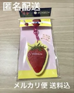 ◎新品未使用◎パペットスンスン パカッとアクリルキーホルダー いちご