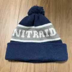 NITRAID ニット帽 ビーニー ポンポン付き