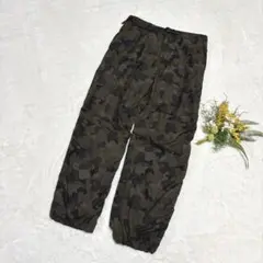 美品✨【ユニクロ】メンズ ウォームイージーパンツ(カモフラ) 迷彩 暖パン M