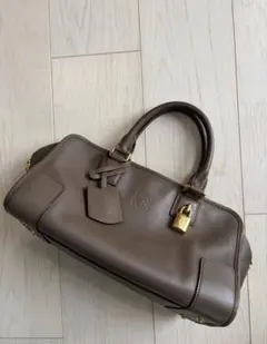 LOEWE ロエベ アマソナ28 ハンドバッグ ブラウン 13450のサムネイル
