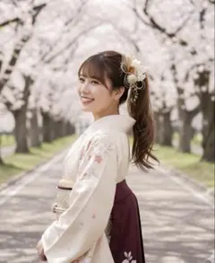 髪飾り ☆結婚式☆卒業式☆成人式☆前撮り