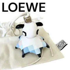 LOEWE ロエベ フェルトチャーム ポメラニアン 犬 ストラップ レア