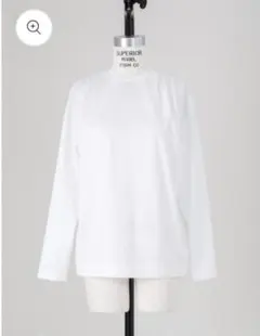 未使用deres デレス first class ロングスリーブTシャツ 白のサムネイル
