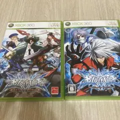 BLAZBLUE コンティニュアムシフト ブレイブルー　xbox360 まとめて