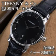2026年最新】TIFFANY 文字盤カラー：ブラック レディース 腕時計