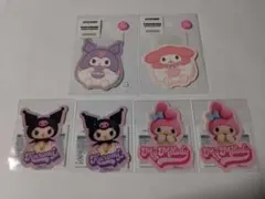 Kuromi & My Melody ステッカー 6枚セット