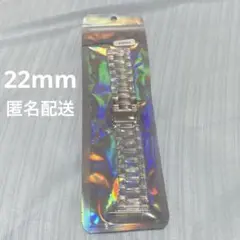 スマートウォッチ 22ｍｍ 交換ベルト クリア 樹脂