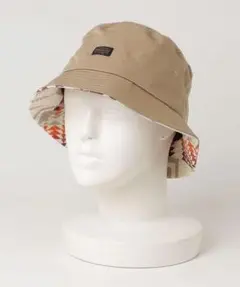 Pendleton ベージュ バケットハット 幾何学模様　ペンドルトン