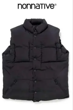 nonnative キルティングベスト サイズ2 黒 美品 2026年最新】NONNATIVE カラー：ブラック系 メンズ ダウンベスト