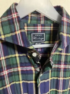 オリアン　Vintage Slim fit チェック柄　美品のサムネイル