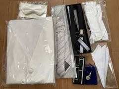 タキシードセット ホワイト シャツ ネクタイ