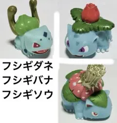 袋未開封　立体ポケモン図鑑 フシギダネ フシギソウ フシギバナ 立体ポケモン図鑑 フシギソウ フシギバナ - メルカリ