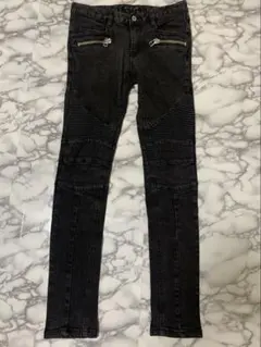 NO ID. BLACK スキニーデニム コーティングパンツ NO ID. BLACK スキニーデニム コーティングパンツ - メルカリ