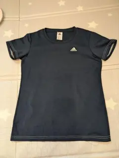 adidas ネイビー 半袖Tシャツ L