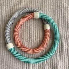 ダイエットソフトスプリングフラフープ 0.9kg ソフト健康器具 減量