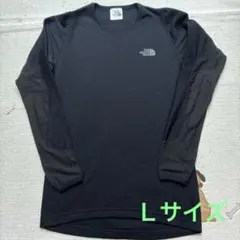 THE NORTH FACE 黒 クルーネック長袖　Ｌサイズ