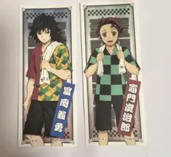 【鬼滅の刃】極楽湯コラボ 千社札風シール 2点セット