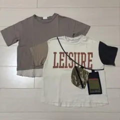 BREEZE ブリーズ Tシャツ ポシェット風 120cm 2枚セット ☆