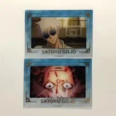 呪術廻戦 ロフト 箔押し場面写クリアカードコレクション 五条悟