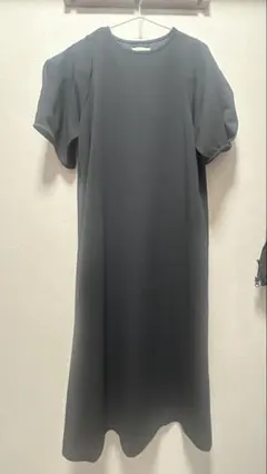 MUVEIL レース切替 バックリボン ワンピース ブラック 36 - メルカリ