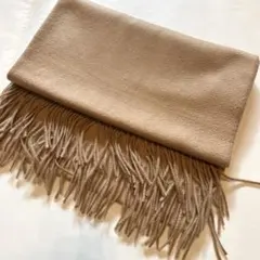 未使用 Johnstons of Elgin 大判カシミヤストール キャメル