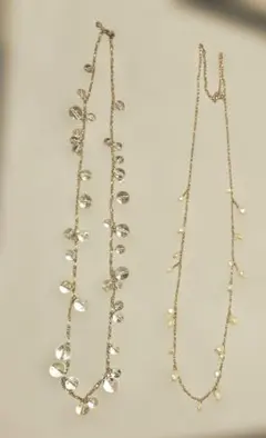 バナナ・リパブリック ロングネックレス　2点セット