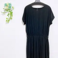 socolla ロングワンピース　シンプル　夏　プリーツ　ゆったり　体型カバーのサムネイル