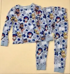 H&M パジャマ 長袖　ロンT 120㎝　スパイダーマン　パウパトロール　水色