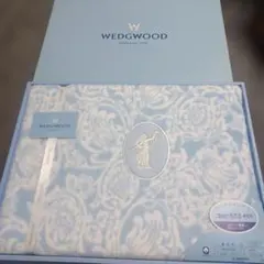 未使用　WEDGWOOD シルキータッチ　綿毛布　西川　140×200㎝のサムネイル