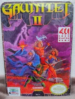FC版[GAUNTLET II ]アルミポスター14cm×20cm