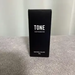 【新品】【大容量22g】TONE ヘアファンデーション （ナチュラルブラック)のサムネイル