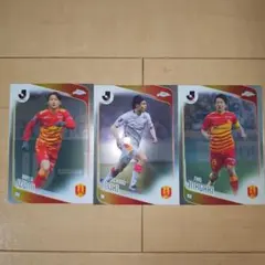 Topps Chrome Jリーグ 名古屋グランパス カード 3枚セット