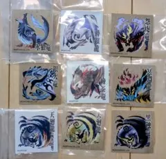 モンスターハンター CFB スタンダードモデル 特典ステッカー11枚セット