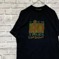 USA製90sヴィンテージTシャツ！シングルステッチ　ブラック半袖古着L 22