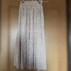 グレイル　GRLフラワープリント フレアスカート Sサイズ