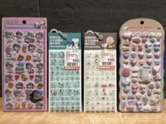 【SALE】ボンボンドロップシールスヌーピー&きょうだいたち　ブロックシール