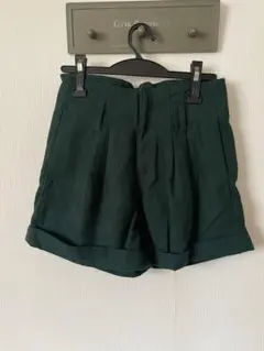 美品◎LOWRYS FARM ハイウエストショート丈パンツ