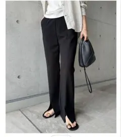 エバーネイビー ワイドパンツ