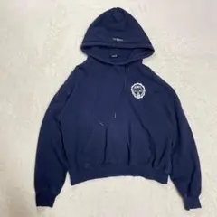 PEANUTS スヌーピーパーカー F ネイビー バックプリントboka nii