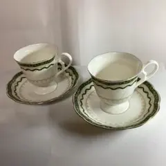 ナルミ　コーヒーカップ&ソーサー　二客