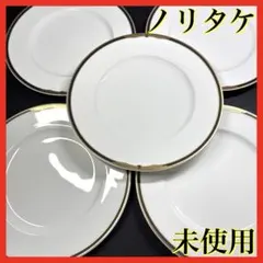 【未使用・廃盤】ノリタケ インペリアルブラック 9929 皿　5枚　23cmのサムネイル