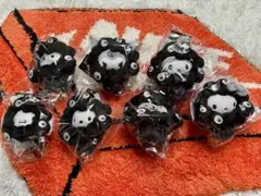 黒ミャクミャク✕サンリオキャラクター（ＢＣ）７種類コンプセット　タグ付 サンリオ ミャクミャクコラボ 7種類 - メルカリ