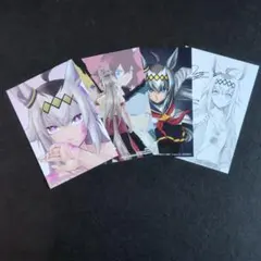 ウマ娘シンデレラグレイ 1巻 2巻 6巻 7巻 購入特典 イラストカード