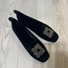 kate spade プードルモチーフ フラットシューズ 黒 Kate Spade プードルモチーフ フラットシューズ - メルカリ