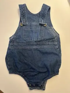 デニム ベビー ロンパース オーバーオール