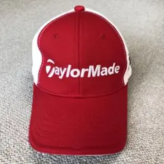 【テーラーメイド】キャップ　中古品　レッド　送料無料　匿名配送