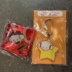 サンリオ こぎみゅん アクリルチャーム、マルチポーチセット　お値下げ！