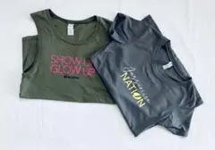 ジャザサイズ　タンクトップ&Tシャツ　Mサイズ 2枚セット