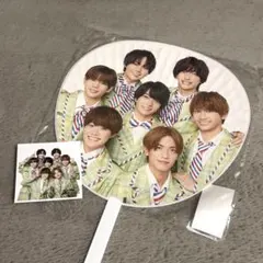 なにわ男子 集合うちわましかくフォトセッ ト