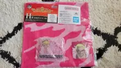 ワンピース一番くじ　ドフラミンゴ タオル& アクリルキーホルダー